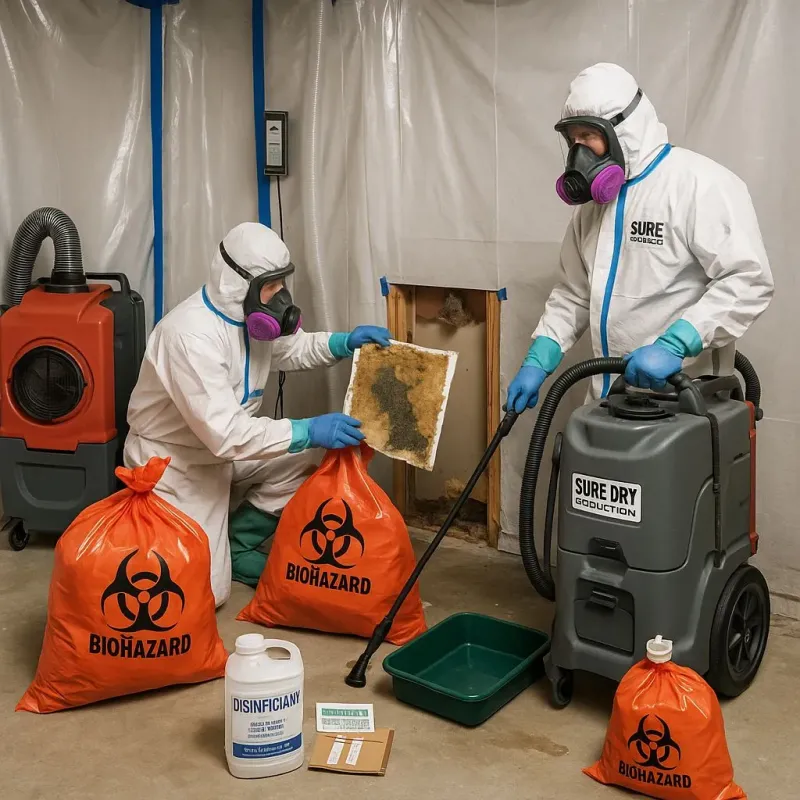 Contaminated Water Handling Protocols process in Saint Francis, KS